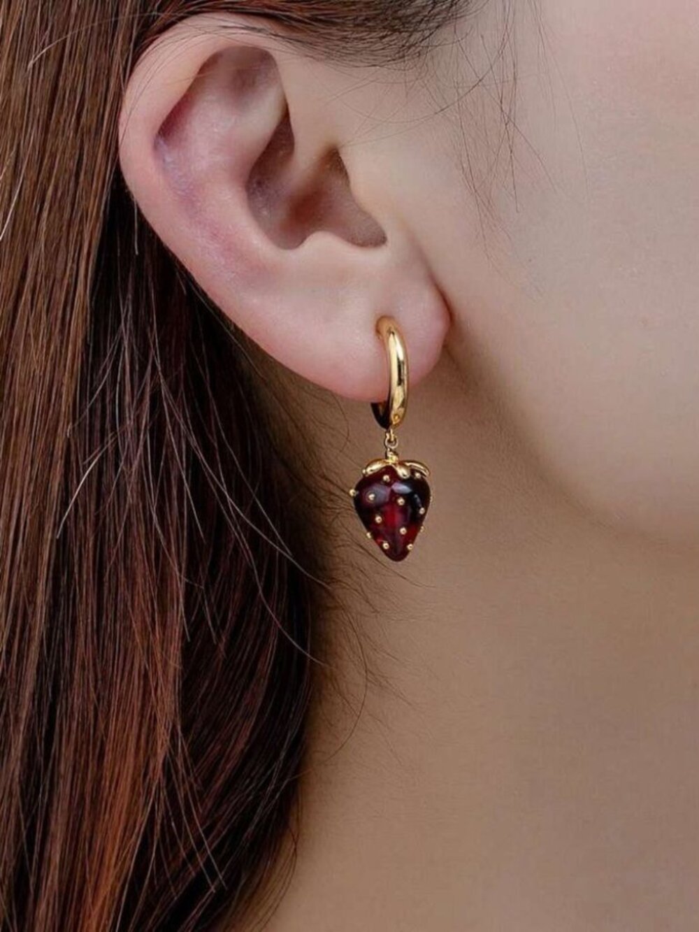 Strawberryhoopearrings1269